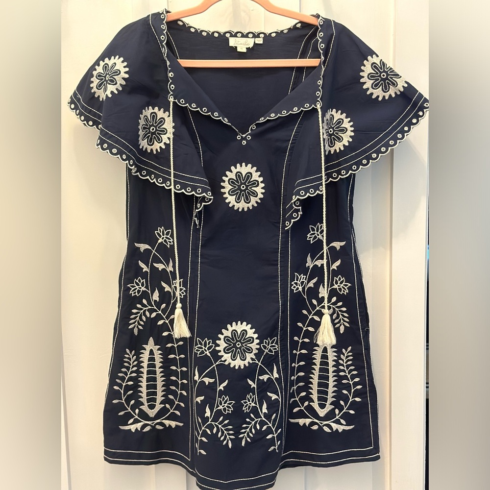Anthropologie Embroidered Dress - Picture 2 of 4
